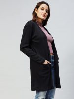 Rigo Front Open Long Rib Shrug - Image 5