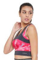Clovia Women's Padded Wirefree Medium Impact Full Cup Sports Bra - Image 2