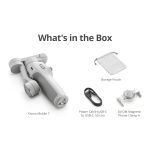 DJI Osmo Mobile 7 Gimbal Stabilizer for iPhone, Android, Built-in Tripod, Ultra-Light, 3-Axis Phone Gimbal,Activetrack 7.0,One-Tap Edit,Phone Charging Vlogging Stabilizer YouTube Video, White - Image 8