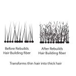 Rebuilds Hair Fibers, Black, 27g - Image 3