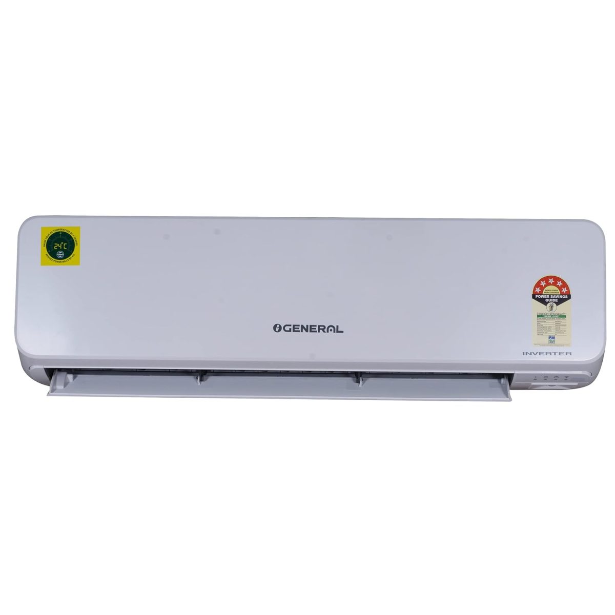 O General 2 Ton 5 Star Inverter Split AC (Copper Condenser, ASGG24CGTB-B, White) - Image 2