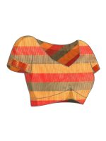 Amazon Brand - Anarva Women's Silk Kanjivaram Color Block Checks Saree - Image 7