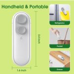 EUFLORIA Portable Mini Sealing Machine, Handheld Packet Sealer for Food, Snacks, Chips, Fresh Storage, Plastic Bags Sealing Machine, Type C Charging Vaccum Sealers - Image 3