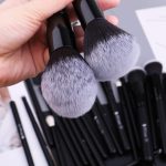 DUCARE Synthetic Bristles Makeup Brushes - Black , Pack of 27 , DRM-DF2725 - Image 4
