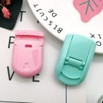 Lasenersm 2 Pieces Mini Eyelash Curlers Portable Travel Plastic Eyelash Curlers With Replacement Pads Fits All Eye Shapes No Pinching Or Pulling (Pink, Green) - Image 4