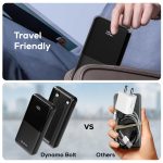 pTron Dynamo Bolt 20000mAh 35W Super Fast Charging, USB Type-C Input Power Bank Compatible with QC3.0/PD3.0 (Power Delivery),Built-in Charging Cables,4 Charging Outputs,Type-C Input/Output Port(Black) - Image 5