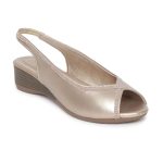 Marc Loire Women's Open Toe Block Heel Metallic Fashion Sandals for Everyday - Image 8