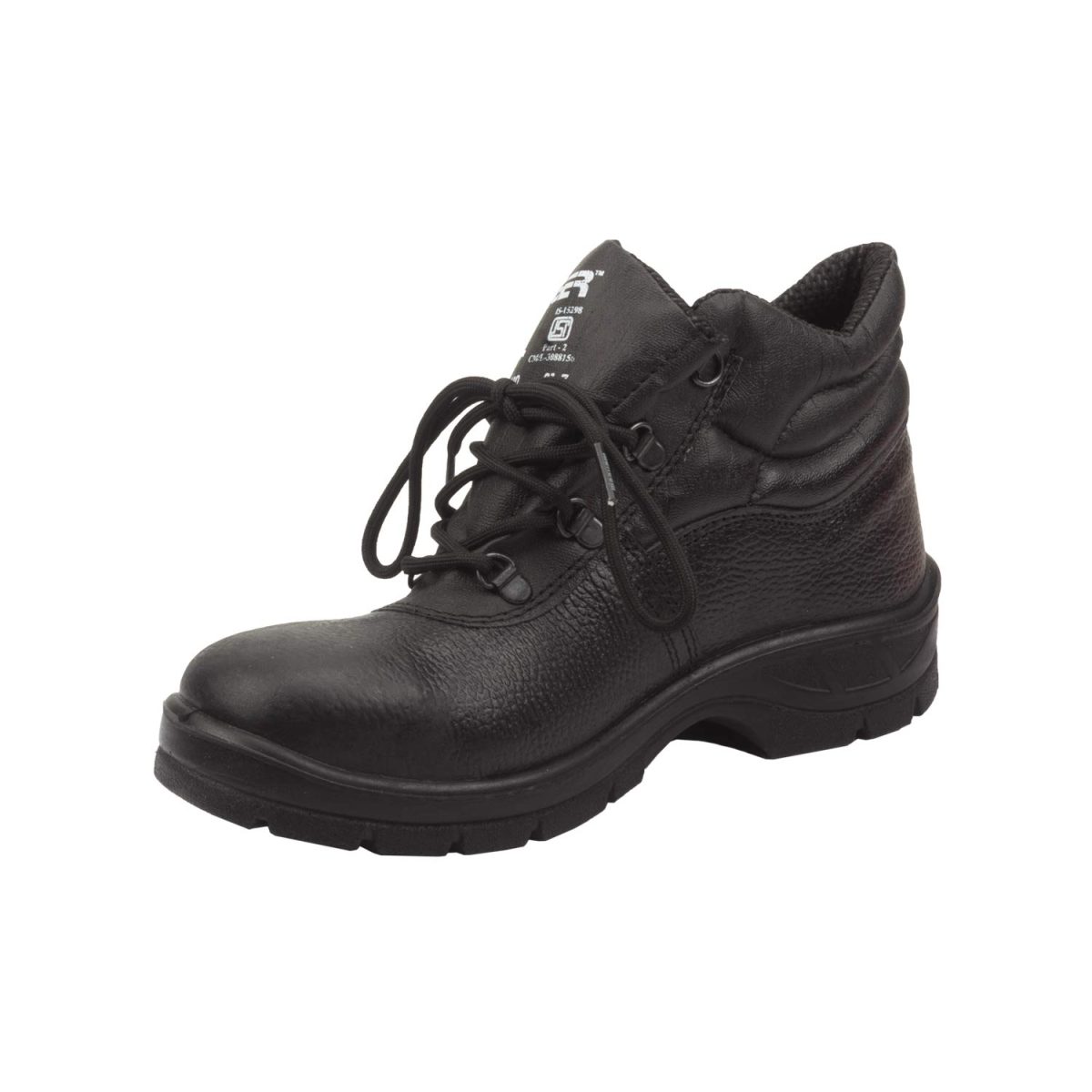 Tiger Men's High Ankle Leopard Steel Toe Safety Shoes - Image 2