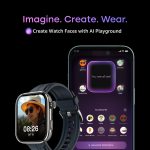 Noise Pro 6 Max Smart Watch:Intelligent AI, Endless AI Watch Faces, AI Companion, 1.96” AMOLED, Stainless Steel Build, Built-in GPS, 5 ATM, EN2 Processor, for iOS & Android(Pure Titanium) - Image 6