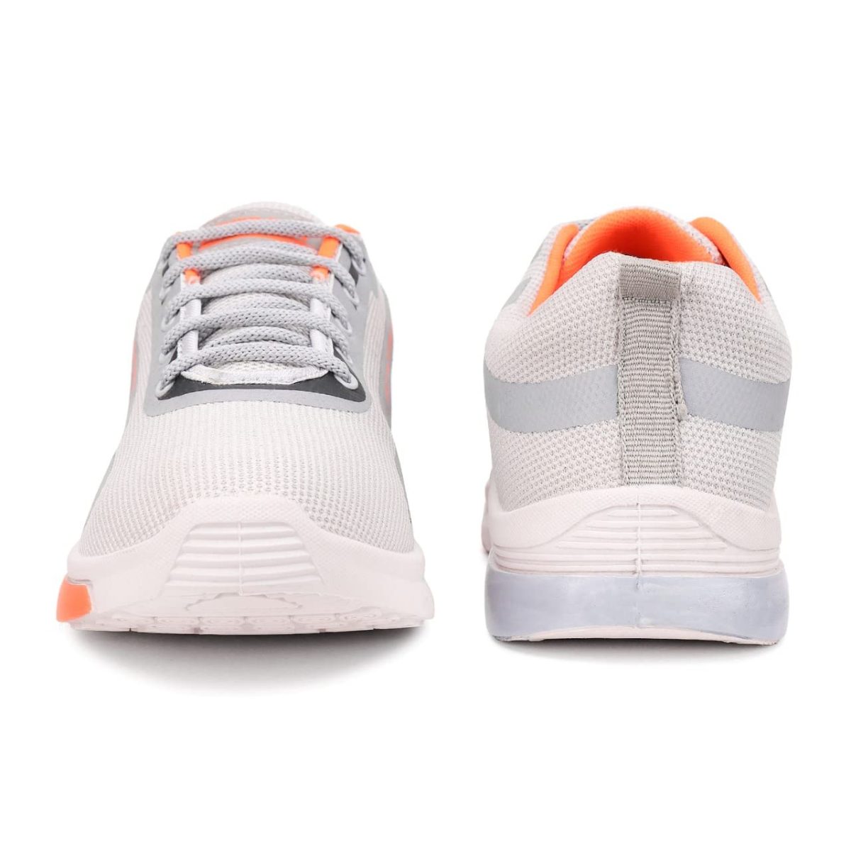 Running Shoes for Men Sneakers for Men (Color- White & Orange) Size-8(34) R - Image 3