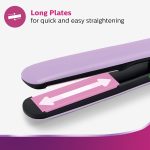 Philips Straightener with SilkProtect Technology. Straighten & Curl, Suitable for All Hair Types (Lavender)-BHS393/40 - Image 8