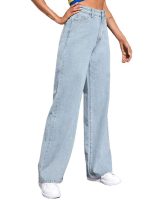 KOTTY Womens High Rise Cotton Lycra Jeans(Blue Light,32) - Image 4