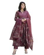 Alvami Women Printed Kurta and Pant Set with Dupatta
