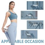 SANNIDHI® Front Closure Sports Bras for Women High Support Large Bust Supportive Sports Bra High Impact for Workout Running - Image 6