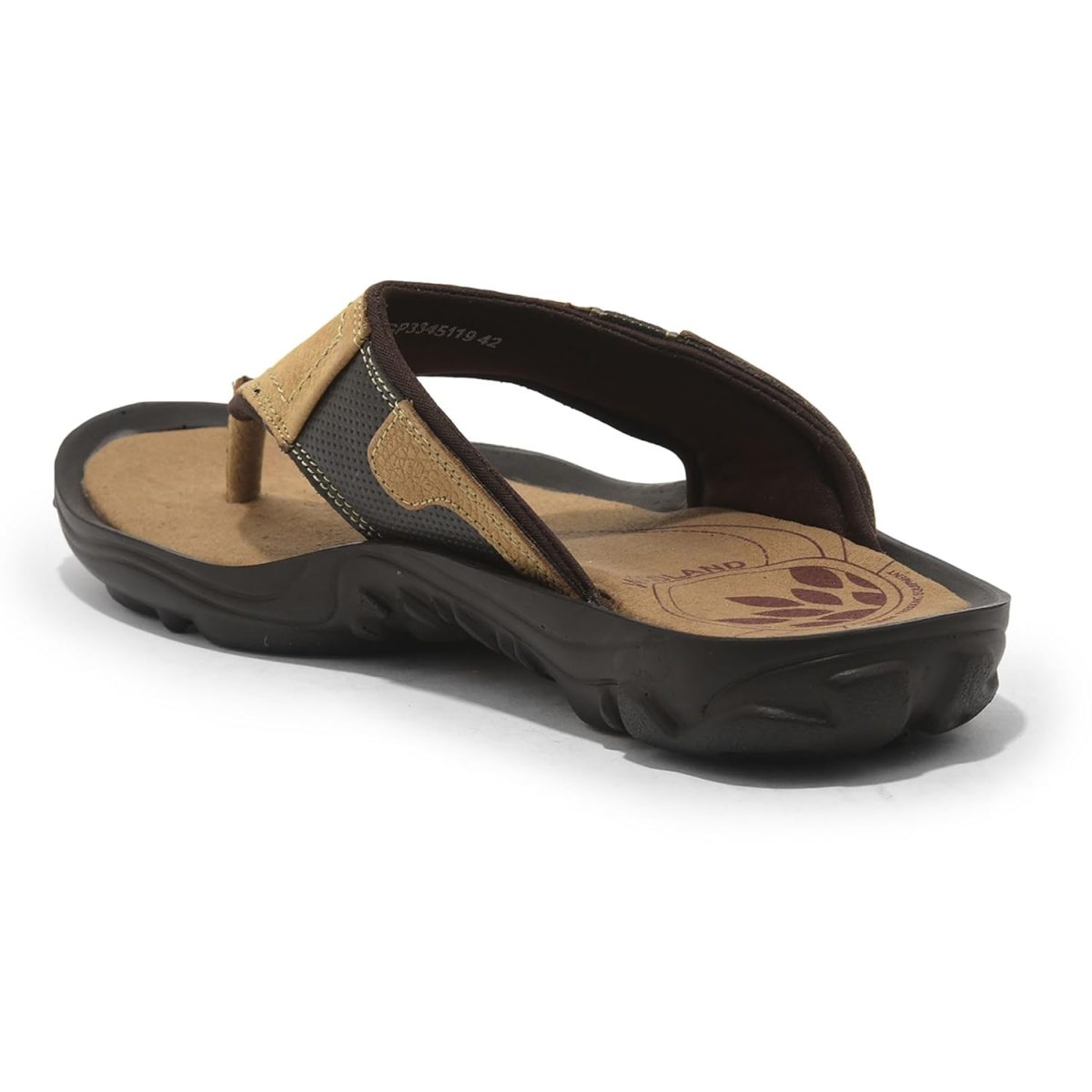 Woodland Men's Leather Slippers - Image 5