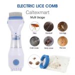 Electrical Chemical Free Head Lice Removal Comb Head Nits Capture Comb Electrical Head Lice Comb Eggs Remover Hair Vacuums Caltexmart Machine for lice removed. (BIG) - Image 5