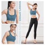 SANNIDHI® Front Closure Sports Bras for Women High Support Large Bust Supportive Sports Bra High Impact for Workout Running - Image 7