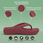 ORTHO JOY Orthopedic Slippers for Women | Comfortable EVA Flip-Flops with Arch & Heel Support | Anti-Skid Lightweight Slides for Foot Pain Relief – Ideal for Indoor & Outdoor Use - Image 6