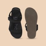 YOHO EVA Sandals for Women | EVA sole | Comfortable cushioned sole with TPR base | Lightweight | Soft skin friendly straps | Adjustable straps | Velcro closure | Vibrant colour options - Image 3