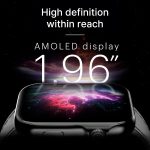 Noise ColorFit Ultra 3 Bluetooth Calling Smart Watch with Biggest 1.96" AMOLED Display, Premium Metallic Build, Functional Crown, Gesture Control with Metallic Strap (Glossy Silver: Elite Edition) - Image 2