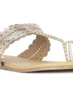 Bata Women's Metallic Tr E Slipper - Image 5