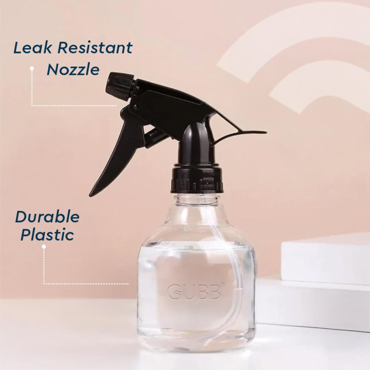 GUBB Hair Spray Bottle for Salon & Home - Fine Mist Sprayer for Styling, Watering Plants, and DIY Hair Treatments - Professional-Quality Refillable Spritz Bottle for Precision and Convenience - Image 3