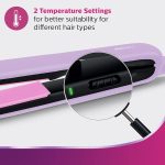 Philips Straightener with SilkProtect Technology. Straighten & Curl, Suitable for All Hair Types (Lavender)-BHS393/40 - Image 6