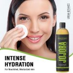 UrbanBotanics® Cold Pressed Jojoba Oil For Hair Growth, Skin & Face | Pure Jojoba Oil for Face & Body Massage | Virgin & Unrefined For Men & Women, 100ml - Image 3