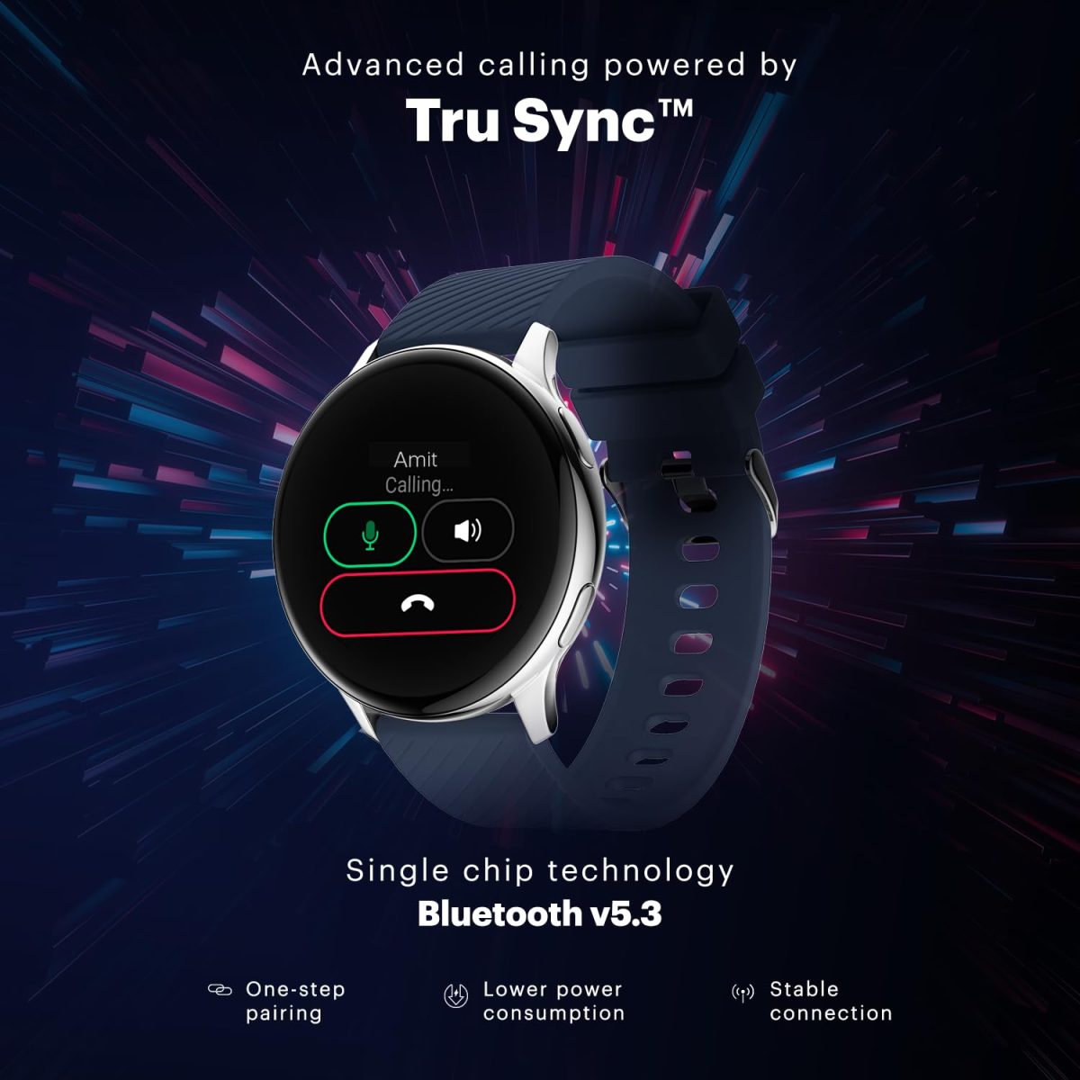 Noise Vortex Plus 1.46” AMOLED Display, AoD BT Calling, Sleek Metal Finish, 7 Days Battery Life, All New OS and with 100+ Watch Faces & Health Suite (Metal Black) - Image 8