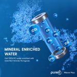 Pureit Wave Plus Mineral RO+UV | 6 stage Purification | 7 Litres Capacity | Up to 45% Water Saving | Suitable for Borewell, Tanker & Muncipal Water | Wall Mountable | Black - Image 3
