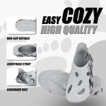 leecook Men's Lightweight Ventilated Clogs, EVA Slip-On Sandals, Waterproof Comfort Footwear, Outdoor Use - Image 4