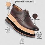 FAUSTO Men's Formal Lace Up Oxford Shoes for Office|Meetings|Daily|Comfort|Fashion|Stylish|Parties|Outdoor|Occasions|TPR Welted Sole (6-13 UK) - Image 2