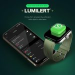 Noise Ultra 3 Luminary with India's 1st Ever Personalised Notification Alerts (Lumilert), 1.96" AMOLED Display, Premium Metallic Dial, Send Upto 5 Emojis (Lumiping), Health Suite (Jet Black) - Image 2