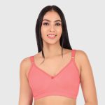 Clothonics Womens Non-Padded Non-Wired Seamless Double Layered T-Shirt Bra - Pack of 3 - Image 5