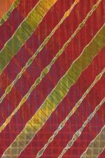 Karishma Sarees Women's Traditional Multicolour Leheriya Design Pattern Printed Pure Cotton Saree - Image 3