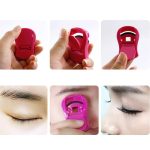 Lasenersm 2 Pieces Mini Eyelash Curlers Portable Travel Plastic Eyelash Curlers With Replacement Pads Fits All Eye Shapes No Pinching Or Pulling (Pink, Green) - Image 5