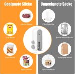 MOROVIK Sealing Clip - Portable Mini Sealing Machine Handheld Packet Sealer for Food, Snacks, Chips, Fresh Storage, Plastic Bag Sealing Machine (1) - Image 5