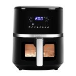 Faber 6L 1500W Digital Air Fryer | Fry, Bake, Roast, Toast, Defrost, Grill & Reheat | 85% Less Oil, 360° Air Cooking | 8-Preset Menu, LED Display & Touch Control, Non-Stick Pan, View Window | (Black) - Image 8