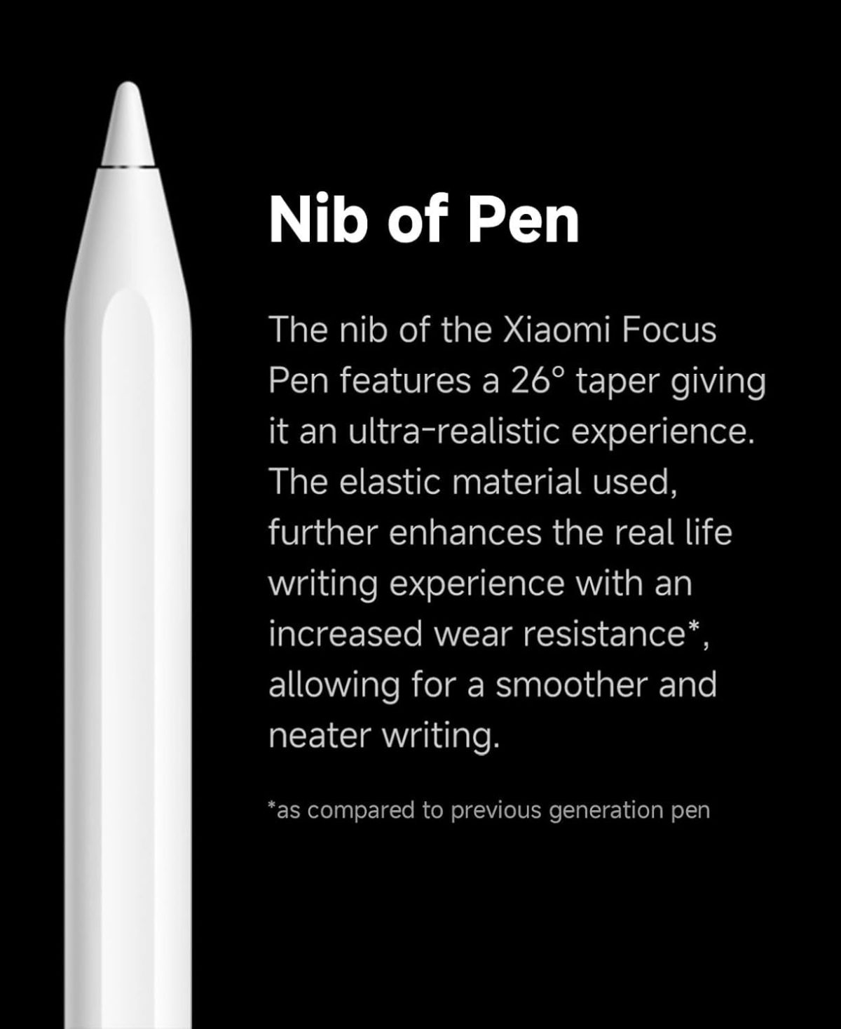 Xiaomi Focus Pen for Xiaomi Pad 7 | Pressure Sensitivity | Ultra Low Latency | 0g Activation Force - Image 4