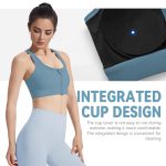 SANNIDHI® Front Closure Sports Bras for Women High Support Large Bust Supportive Sports Bra High Impact for Workout Running - Image 4