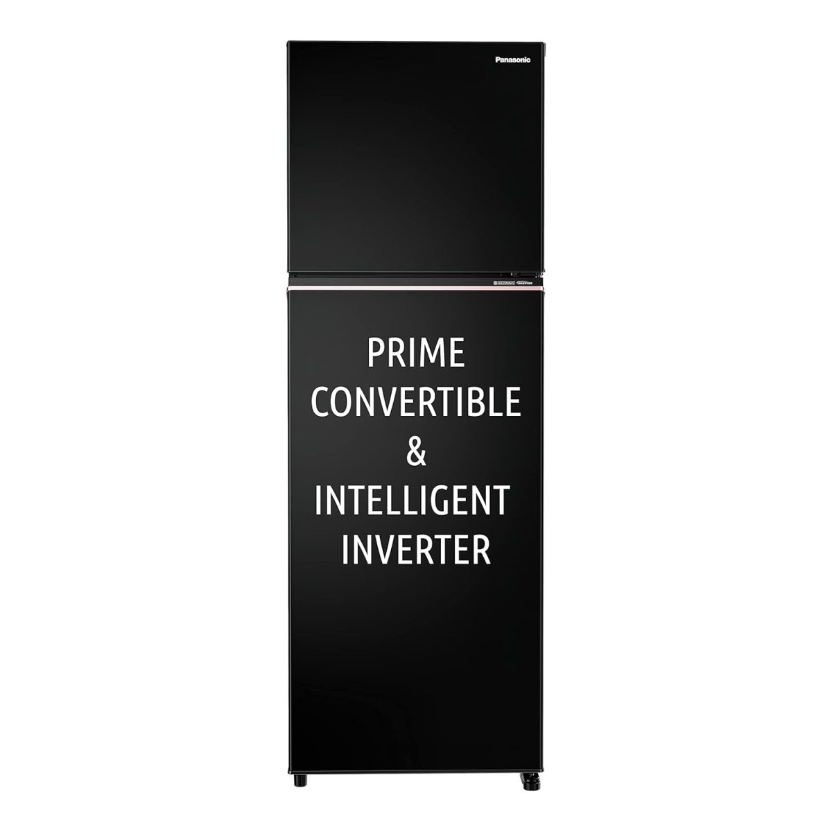 Panasonic 338 L 3 Star Prime Convertible 6-Stage Smart Inverter Frost-Free Double Door Refrigerator (NR-TG355CPKN, Diamond Black, Jumbo Fresh Vegetable Basket, Net Capacity 304L)