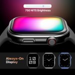 Fire-Boltt Brillia Smart Watch with 51.3mm (2.02 inch) AMOLED Display, Bluetooth Calling, SpO2, Heart Rate Monitoring, 120+ Sports Modes (Brillia, Dark Grey) - Image 5