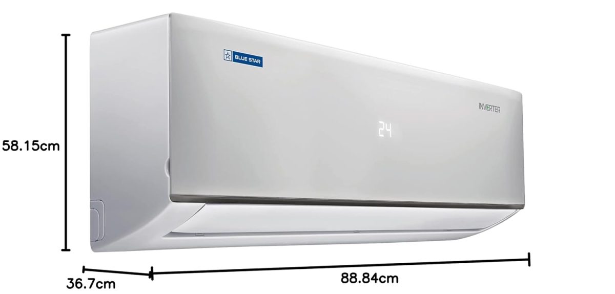 Blue Star Limited Star 5 In 1 Convertible 2 Ton 3 Star Inverter Split Ac With Self Diagnosis (2023 Model, Copper Condenser, Ic324Dnu) - Image 8