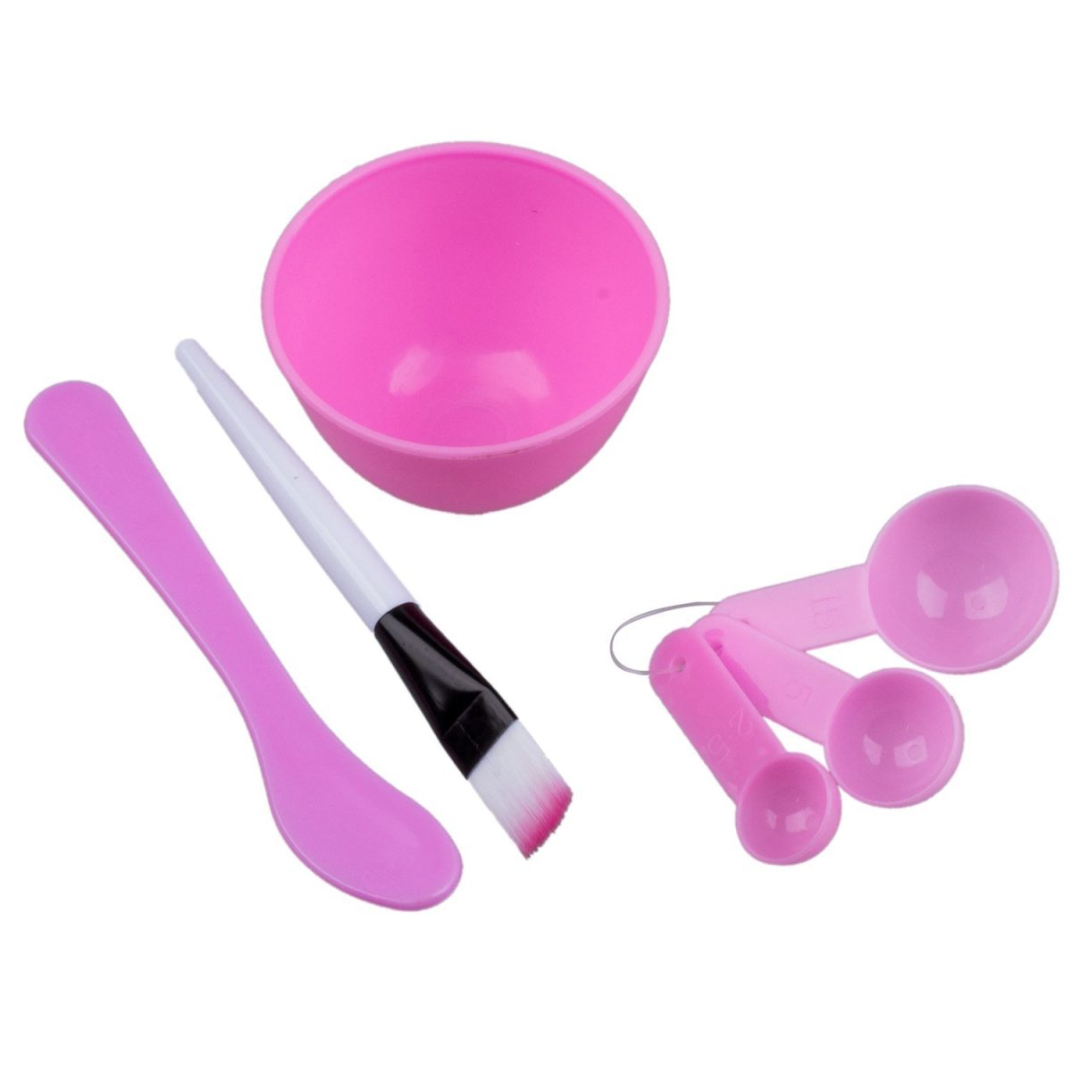 Red Square Facial Bleach Face Mask Mixing Bowl Set for Parlor Use (Assorted) - Image 3