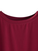 Fabricorn Combo of Plain Color Stylish Up and Down Cotton Tshirt for Women - Image 4