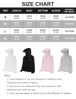 Venzina® Women's UPF 50+ Lightweight Athletic Jacket UV Sun Protection Full Zip Cooling Hoodie Long Sleeve Sunscreen Protective Clothing for Women for Outdoor Hiking, S-XL - Image 2