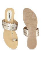 Bata Women's Metallic Tr E Slipper - Image 4