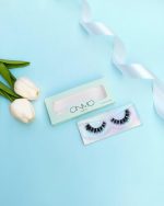 ONMO Beauty False Eyelash For Women-Natural & Lightweight Faux Mink Fake Eyelashes/Long Lasting Eye Makeup Lash 5D / Soft & Comfortable Black Reusable Cat Eye Lashes -Fluttery & Wispy (Foxy) - Image 3