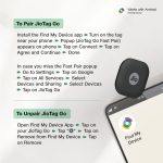 JioTag Go for Android (Black) Worldwide Tracker, Pair with Google Find Hub app for Keys, Luggage, Bikes, Purses etc. Inside & Outside Bluetooth Range, No SIM/subscriptions Required, 1+1 Year Battery - Image 6