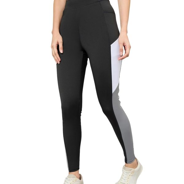 BLINKIN Women's Stretch Fit Mid Rise Track Pant